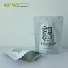 milk powder packaging laminated spice packing tea bag with stand up zipper