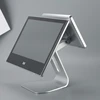 hot sell laptop low cost easy dual touch screen POS terminal
