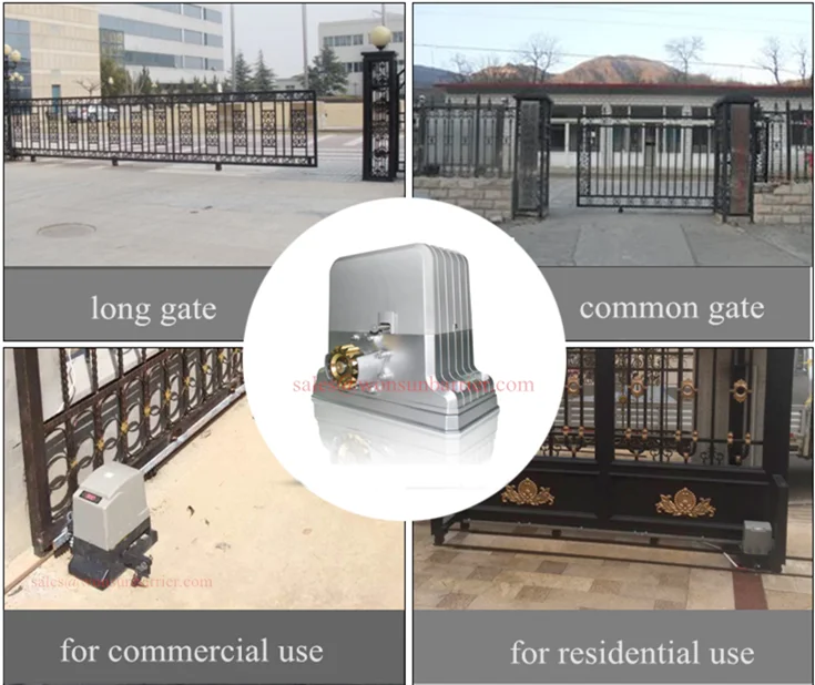 Eléctrico Deslizante Abridor De Puerta Motor Ac Puertas De Garaje