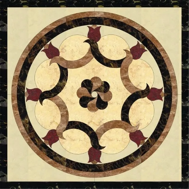 Hsm50 Ceramic Tile Floor Medallions,Tile Round Mosaic Medallion Floor