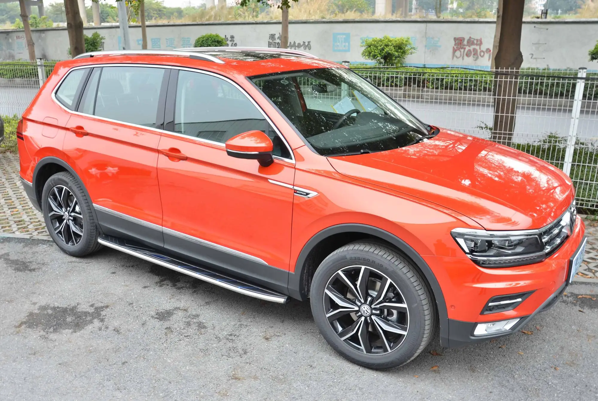 Die Mode Trittbrett Verwendet Fur 2016 2017 Volkswagen Tiguan