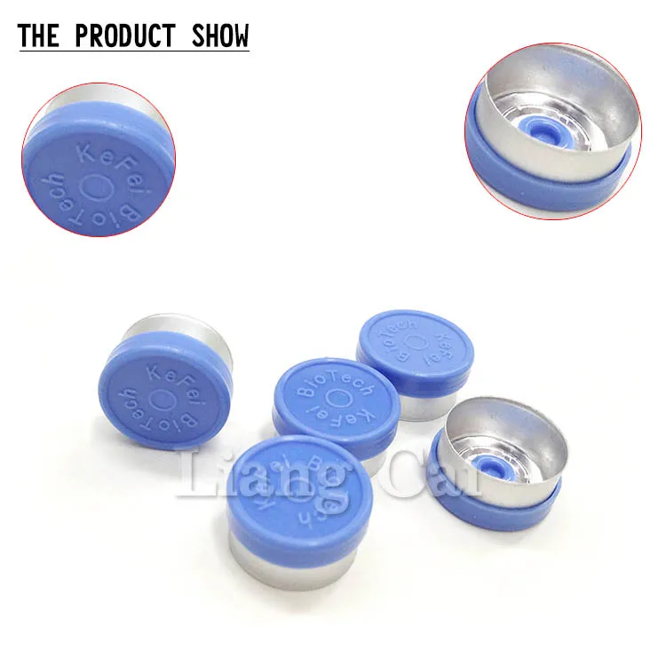 blue 20mm flip off lids silicone valve flip off lid with personal design