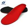 Ideastep extra deep heel cup normal arch supporting and high arch fitting rigid orthotic insole for flat flexible feet and hallu