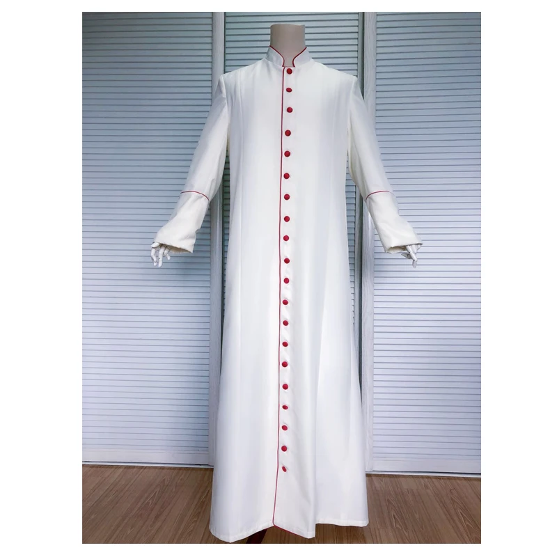 High Quality Customized Clergy Cassock White Buy Cassock Whitewhite Cassockclergy Cassock 