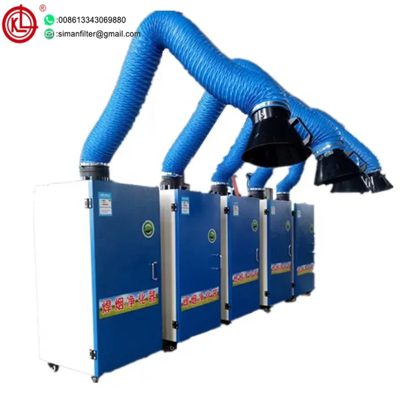 Smoke filter two arms welding fume extractor KL-MC094