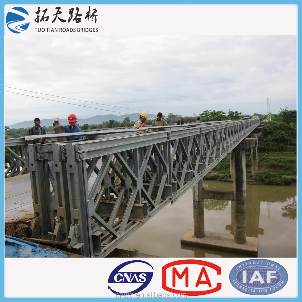 21.115meters Double Lanes Bailey Bridges Cb100(321-style) - Buy Bailey ...