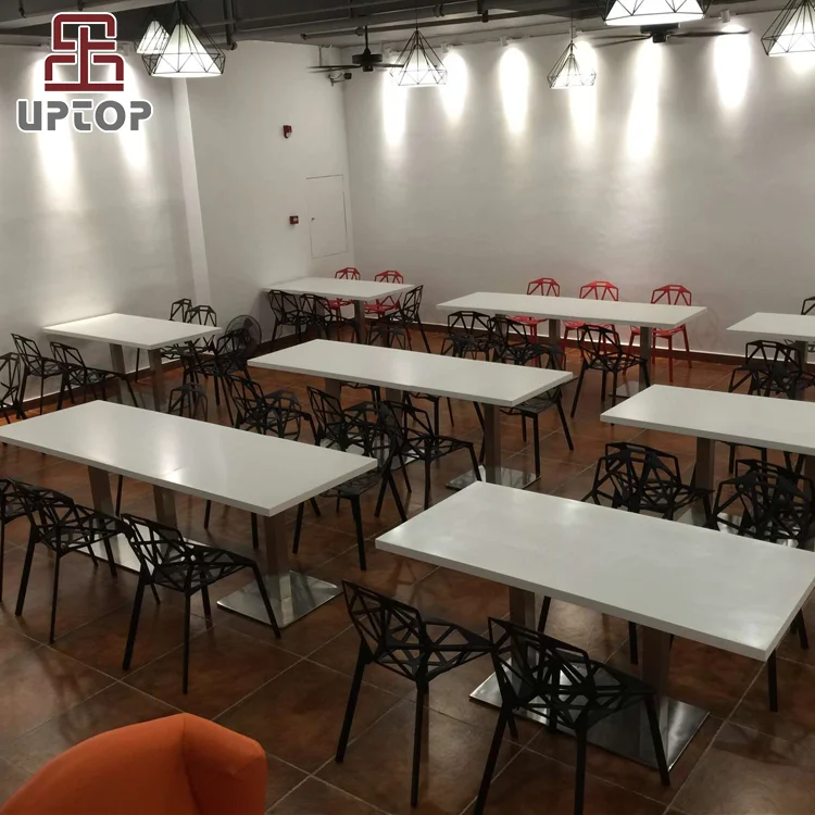 (spcs386) Cheap Fast Food Furniture,Canteen Furniture,Tables And