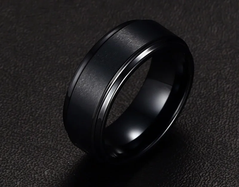 Black Tungsten Carbide Ring Simple Mens Ring Blanks Buy Black Tungsten Ring,Simple Ring,Mens