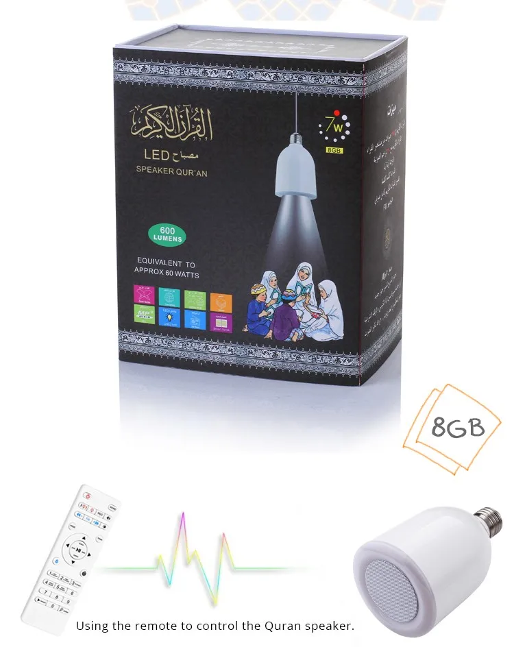 led speaker quran