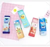 Han edition creative snacks pen bag pu contracted large capacity pencil case stationery bags wholesale pencil-box junior middle