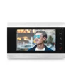 Morningtech colorful 7 inch video door phone with pinhole camera for multi intercom system