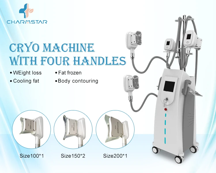 New Super Big Cryo Handles Cool Tech Slimming Lifting Machines Buy