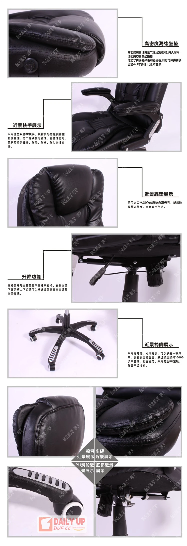 classic leather office chair Boss Office Chair italian leather executive office chair Luxury Leather