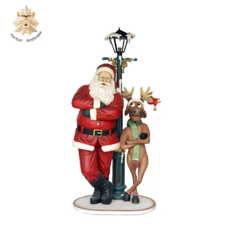 Large Outdoor Christmas Decoration Deer And Fibergl Statue Ntrs 105y Decorations Resin Santa Large Outdoor Christmas Decoration Deer And Fibergl Statue Ntrs 105y Decorations Resin Santa