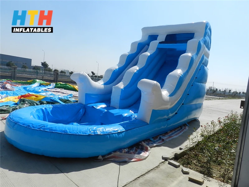 blow up water slide for inground pool