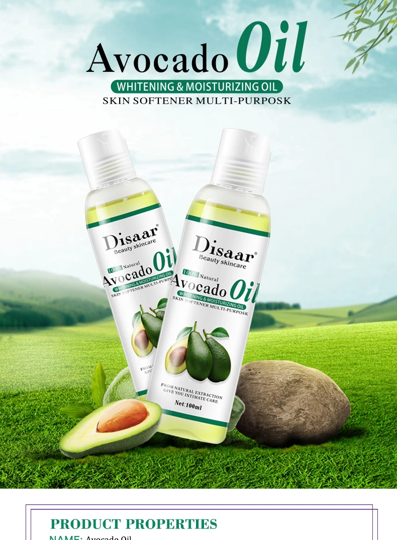 Disaar Skin Care Relaxing Natural Best Moisturizing Softener Avocado ...
