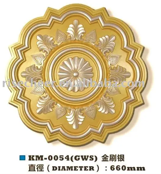 Marbel Replacement Pu Hot Sale Ceiling Medallions On Wall Or