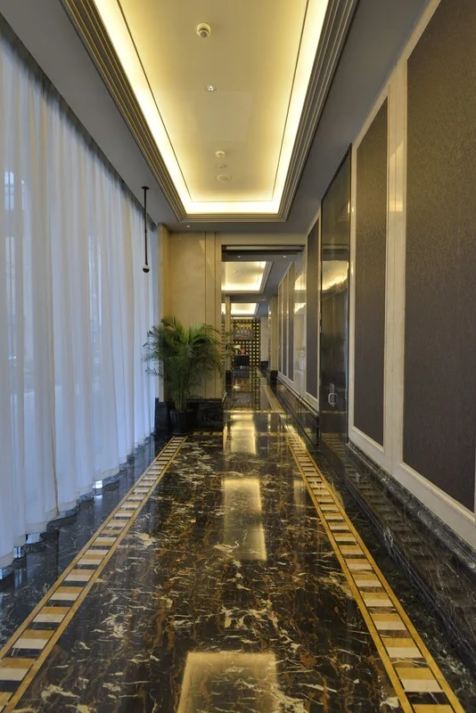 大理石タイルスーパーホテルロビーフロアデザイン黒と金の花 Buy 花の大理石の床のデザイン 大理石のタイル ホテルのロビーの大理石の床のデザイン Product On Alibaba Com