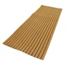 Melors 90in x 35in Marine Decking EVA Heat Resistant Faux Teak Flooring