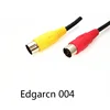 Customized cable assembly 9 Pin Mini DIN Plug Jack Audio Cable
