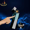 JL-931V new Metal USB Electronic Rechargeable Windproof No Gas Flameless Cigarette Lighter
