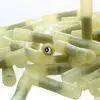 Hampool 100 PC/Bag 12-10 Gauge Yellow Butt Splice Heat Shrink Waterproof Butt Coonectors