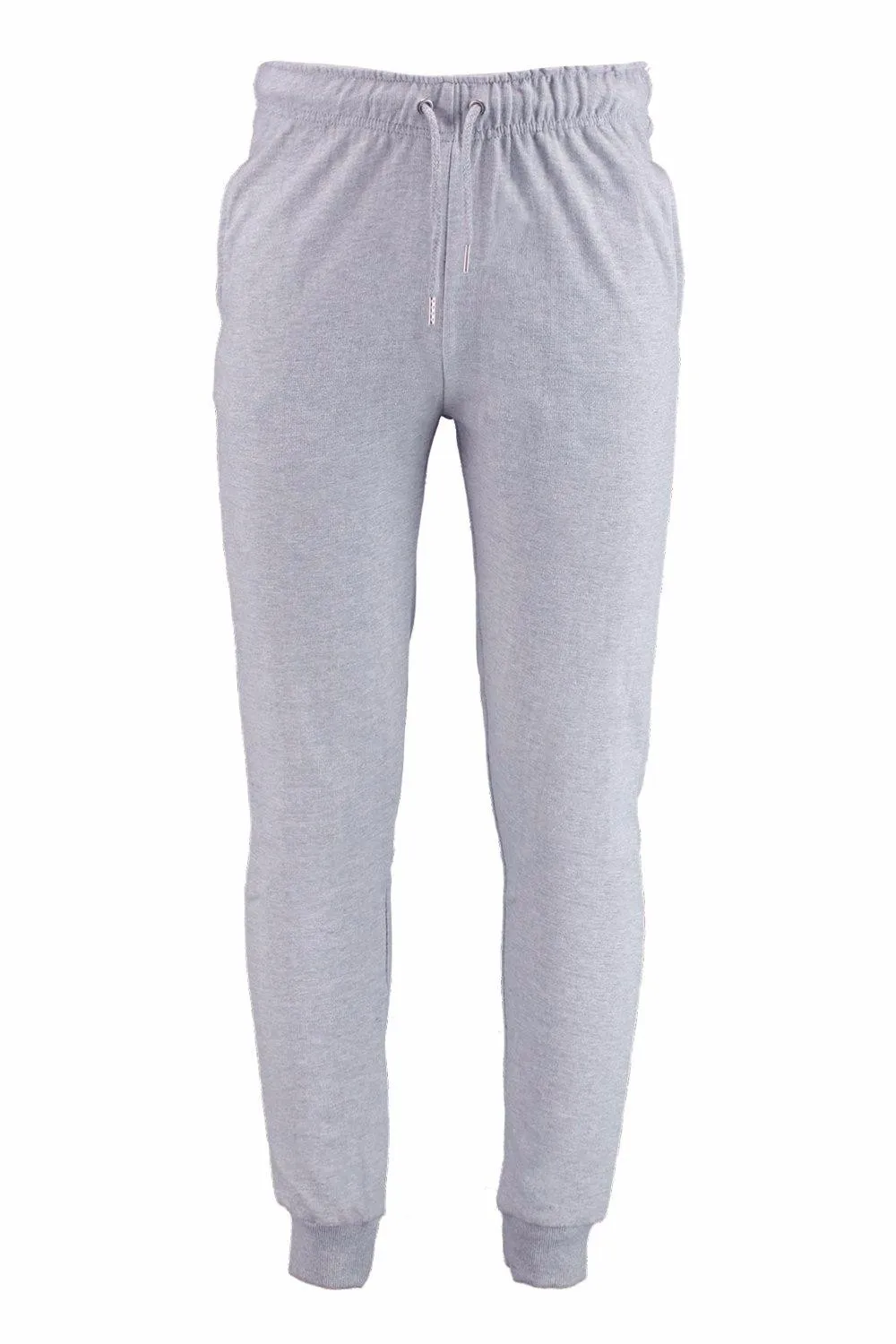 mens skinny fit grey joggers