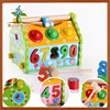 Multi-Function General Digital Tear Open Outfit Wisdom Digital Home Children'S 3d Wooden Puzzle Diy Small Toy House