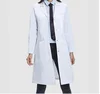 Wholesale TC 80/20, CVC 65/35, 100% cotton unisex medical nurse white lab doctor coat for hospital