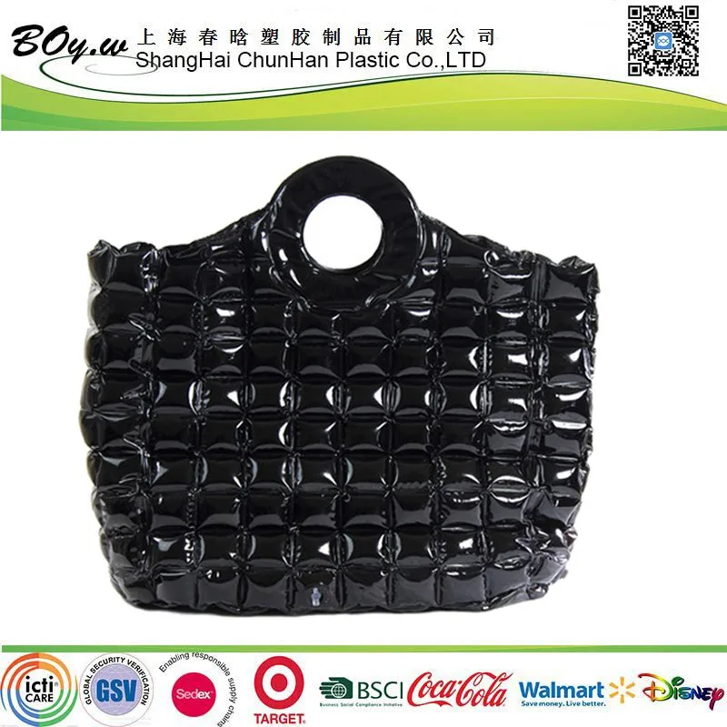Inflatable Bubble Shopping Handbag Beach Bag With Pvc Belt Buy