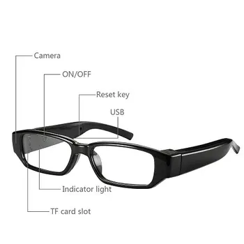 Newest First Choice Hd 1080p Safety Glasses With Camera Eye Glasses ...