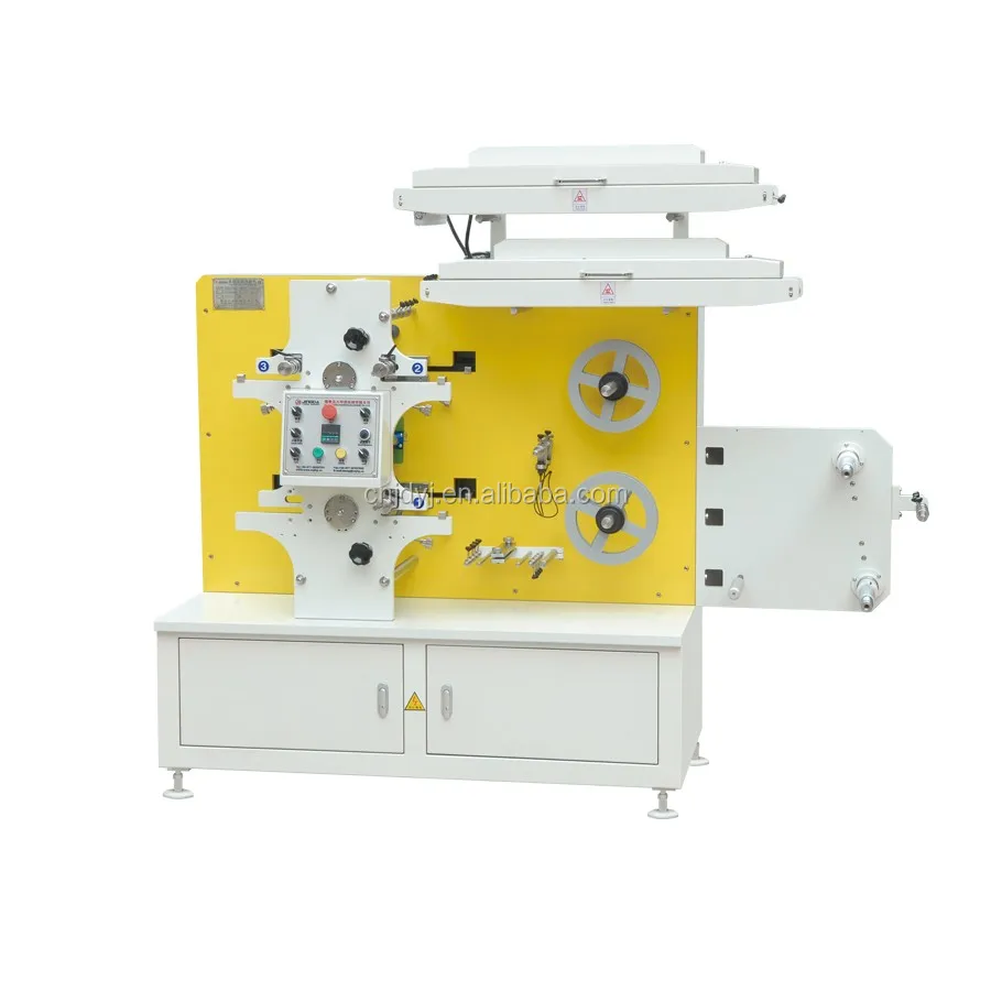 (jr1221) Front 2 Colors Back 1 Color Flexographic Printer / Flexo