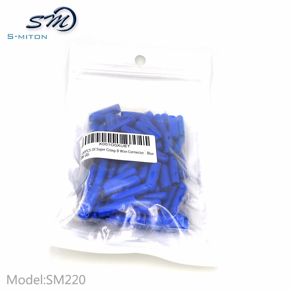 Super Crimp B Wire Connector - Blue - Dual-Core Connection