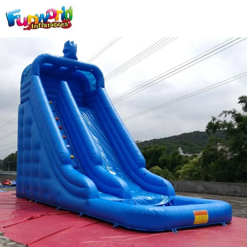 inflatable pool slides for adults