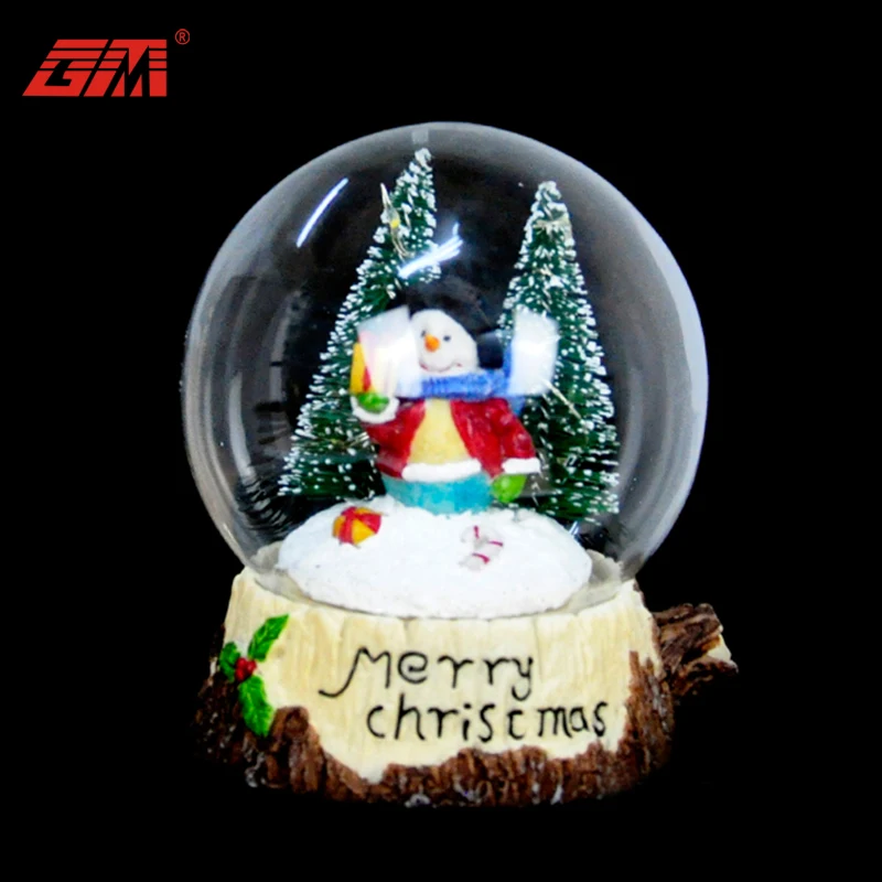 Wholesale Custom Made Battery Operated Lighted Electric Christmas Glass