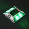 Road Pavement Making Stud Heavy Duty Aluminum Double Faces Solar Road Stud Flashing Light