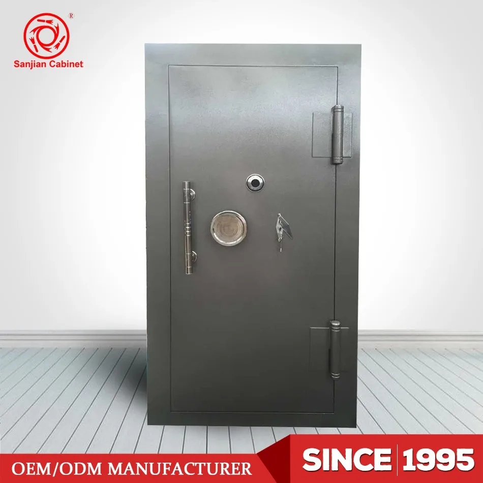 Banco de metal de alta calidad puerta de seguridad de acero de