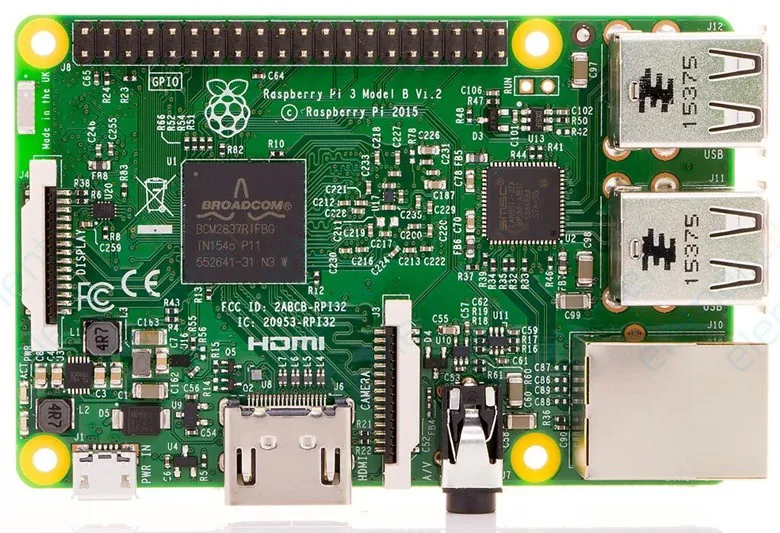 Smartbes Hot Sale Original Raspberry Pi 3 Model B ARM Cortex-A53 1.2GH Raspberry Pi 3 1GB