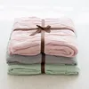 Solid Color Eco-friendly Cable knitted Adult Frock Design 100% Polyester/Organic Cotton Cheap Price Popular Thick Throw Blankets