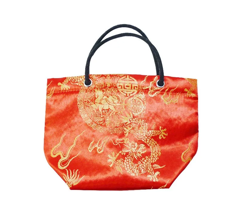 China Suppliers Singapore Promotional Gift Chinese New Year Orange Bag