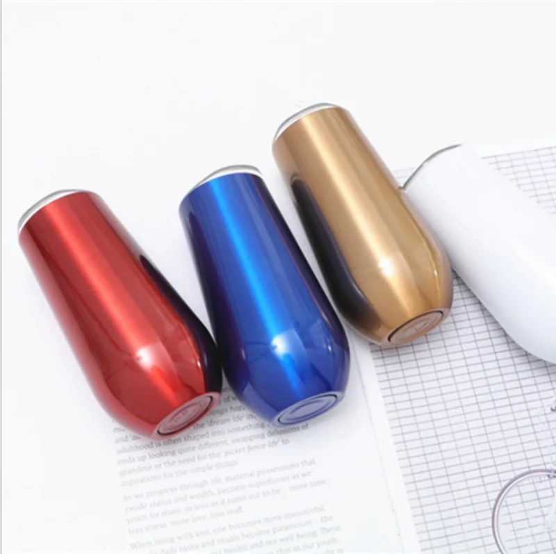 Personalized Insulated Stainless Steel 6oz Champagne Tumbler Swig