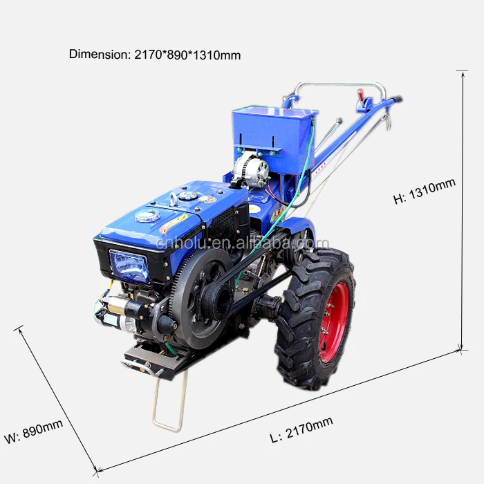 10hp Hand Held  Walking Tractor Hand  Traktor  Mini  Traktor  