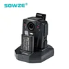 OEM Accepted Multi-language System Police Body Worn Camera Built-in 3G WIFI GPS Module