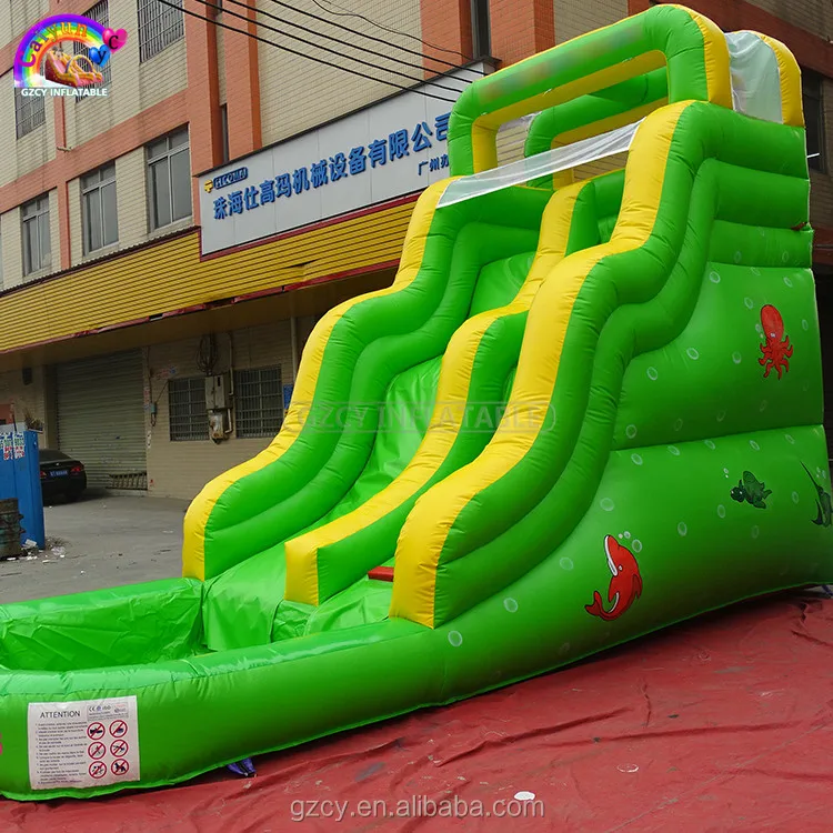 used inflatable water slide