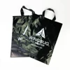 Wholesale printing custom micron flank soft loop handle bag plastic shopping bags