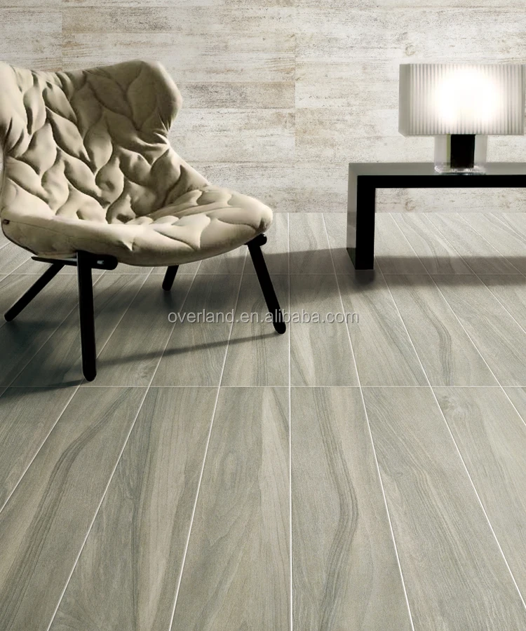 Floor grain look wood porcelain tile