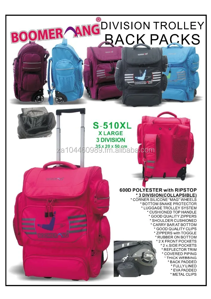 trolly school bag price