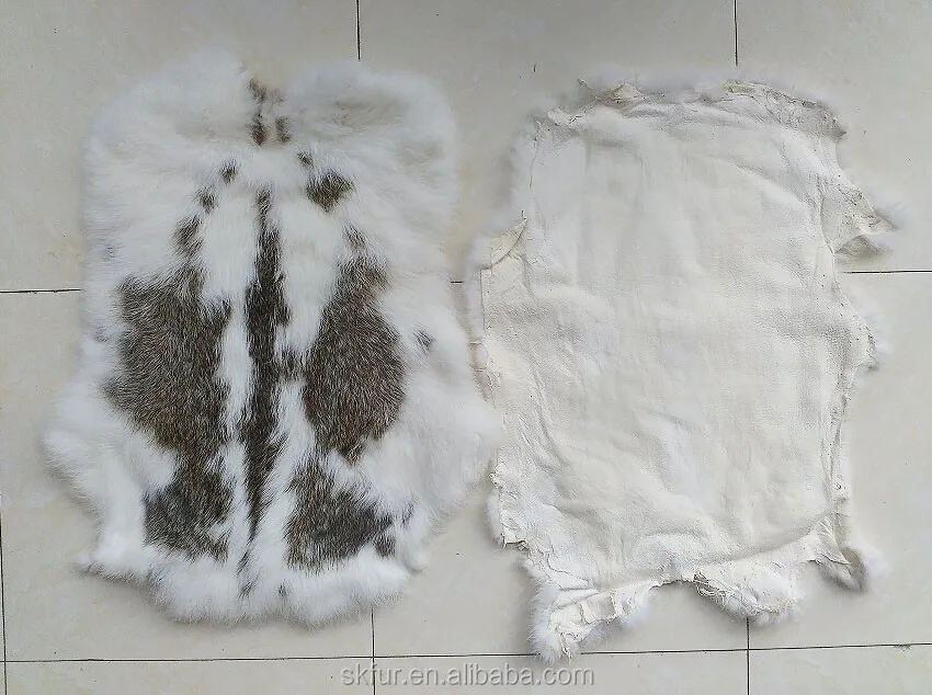 Factory Wholesale Raw Or Dyed Color Tanned Large Rabbit Fur Skin Buy