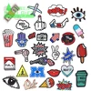 oem embroidered badge patches stitching bullion indian basketball logo japan dinosaur vietnam embroidery patch designs for suits
