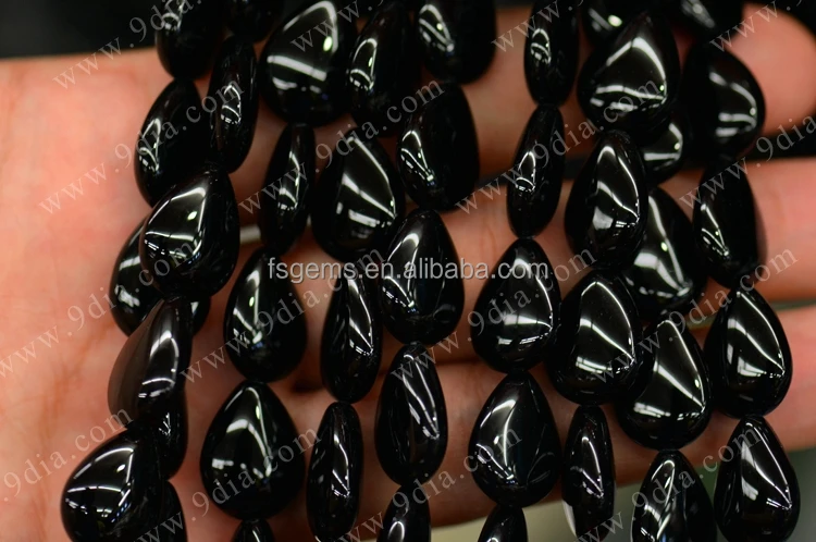 Wholesale Natural Stone Black Onyx Gem Stone  Beads Loose Beads Strand 4MM 6MM 8MM 10MM 12MM